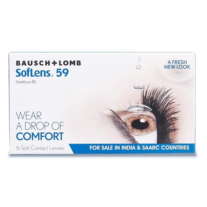 Softlens 59 By Bausch & Lomb - 6 Lens Pack