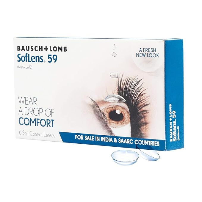 Softlens 59 By Bausch & Lomb - 6 Lens Pack