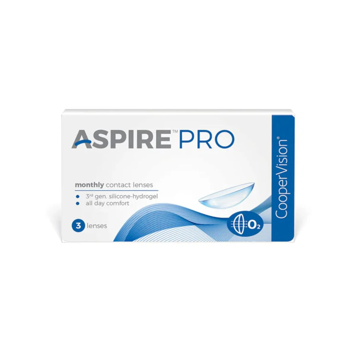 Aspire Pro Monthly Disposable (6 Lens Pack) by Cooper Vision