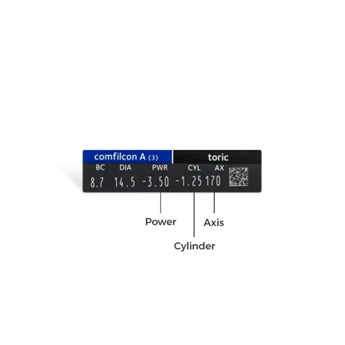Aspire Pro Toric Monthly Disposable (3 Lens Pack) by Cooper Vision