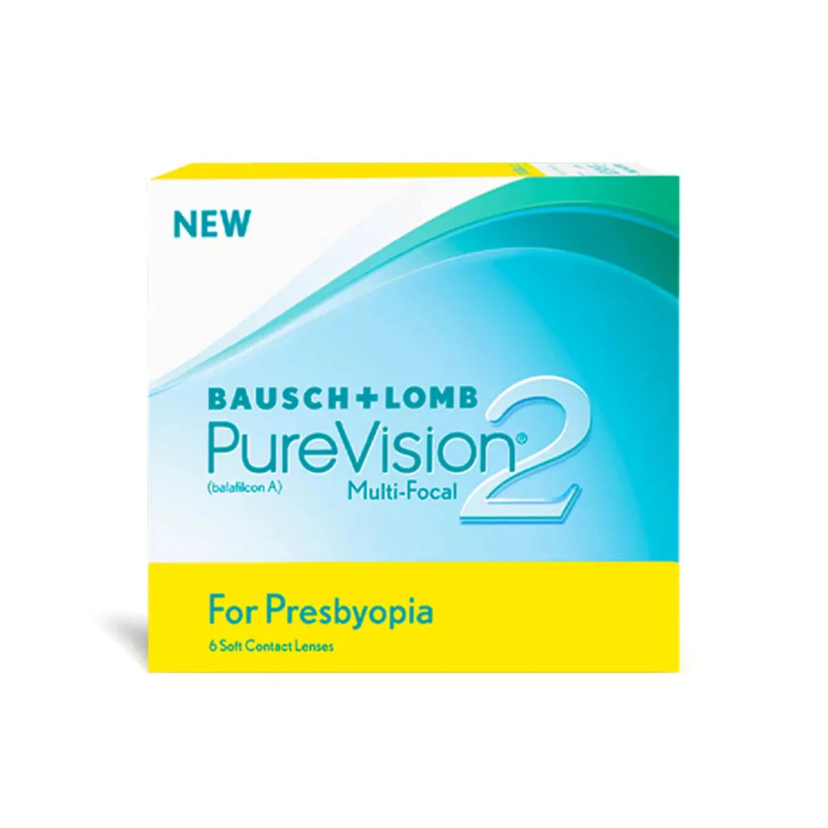 PureVision 2 Monthly Disposable For Presbyopia (6 Lens Pack) by Bausch & Lomb
