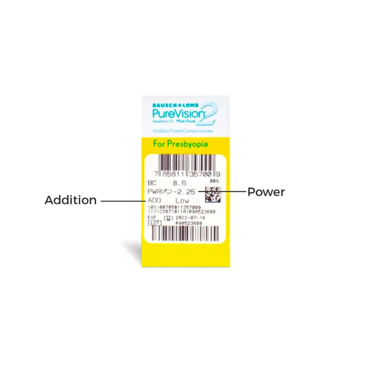 PureVision 2 Monthly Disposable For Presbyopia (6 Lens Pack) by Bausch & Lomb