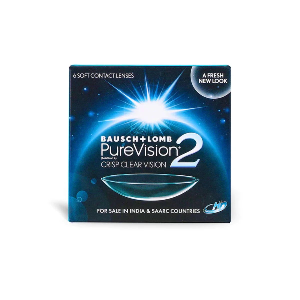 Pure Vision 2 Monthly Disposable (6 Lens Pack) - Bausch & Lomb